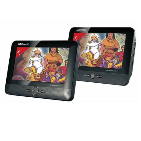Lecteur DVD portable VIC77 7" Noir - TAKARA - TAKA_VIC77