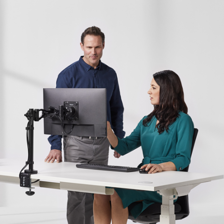 Bras porte-écran simple Professional Series Noir - FELLOWES - 8041601