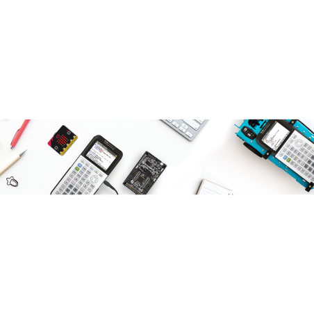 Calculatrice graphique TI-83 Premium CE Pack Blanc - TEXAS INSTRUMENTS - TI83PREMPACK