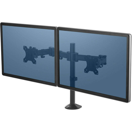 Bras pour double écran Reflex jusqu'à 27" 8kg Noir - FELLOWES - 8502601
