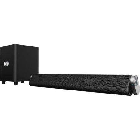 Barre de son modulable avec caisson de basse 60W Noir - BLAUPUNKT - BLP9800