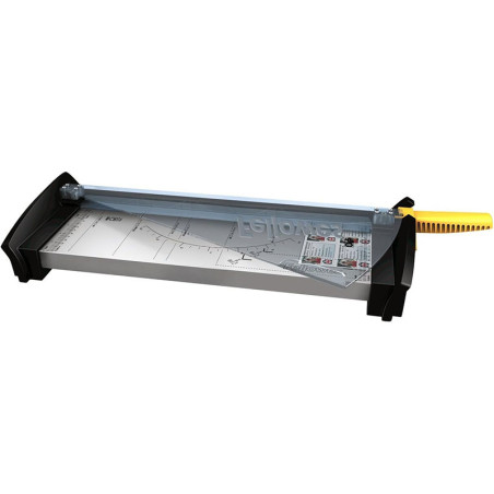 Massiccot Fusion A3 en métal Noir/Gris - FELLOWES - 5410901
