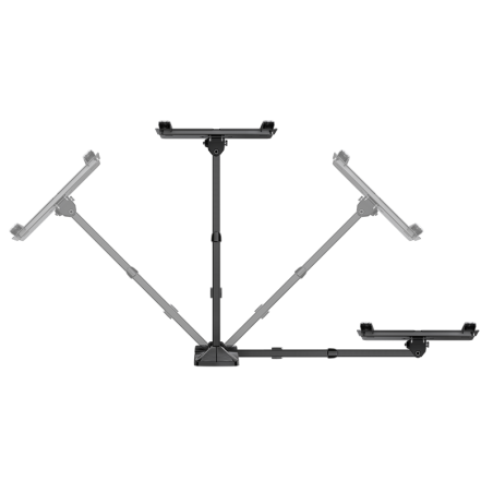 Support TV mural inclinable et orientable GS DR200 Plus Noir - MELICONI - MEL480926