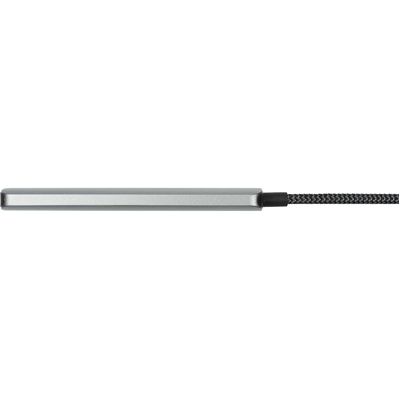 Hub Worx USB-C 4en1 câble tressé Gris - XTORM - XTOXWH03