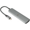 Hub Worx USB-C 4en1 câble tressé Gris - XTORM - XTOXWH03
