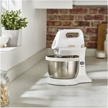 Batteur électrique Chefette 450W Blanc - KENWOOD - HMP34.A0WH