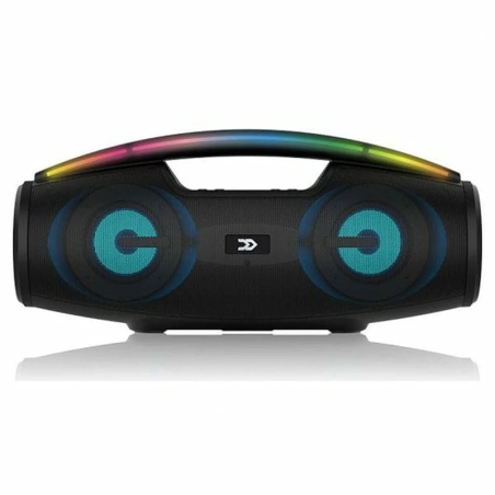 Enceinte Bluetooth portable avec LED et micro Noir - AVENZO - AVSP3502B