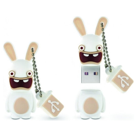 Clé USB Lapin Crétin qui crie 16Go Blanc - PAVO - PAVO32953954