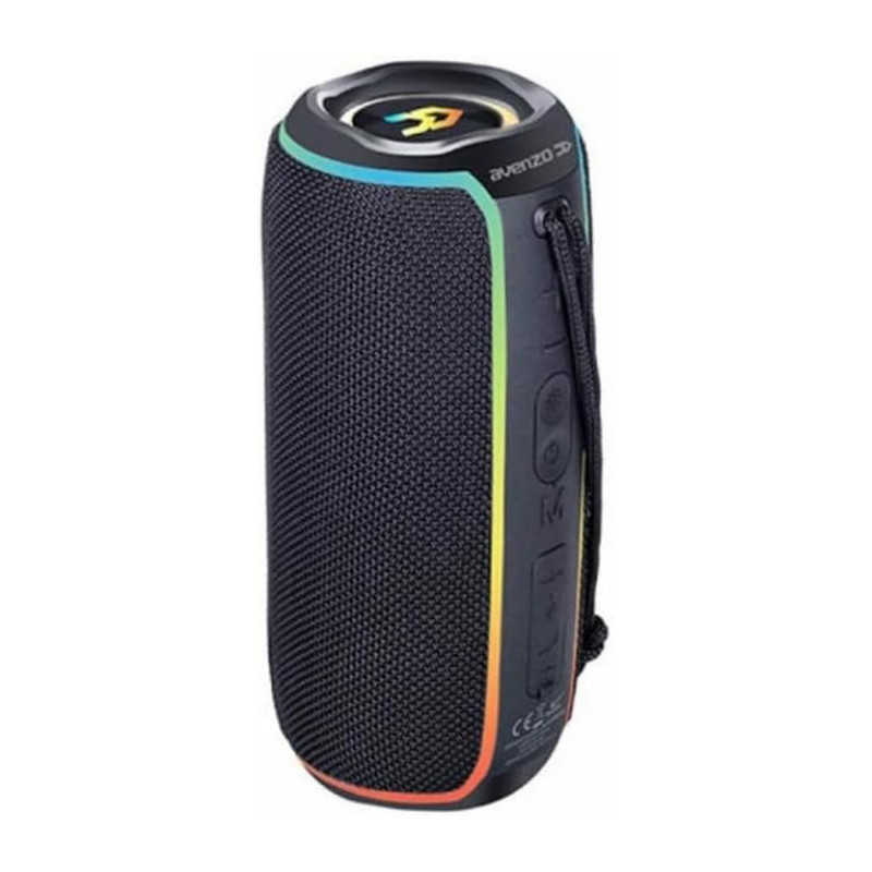 Enceinte Bluetooth portable 20W Noir - AVENZO - AVSP3007B