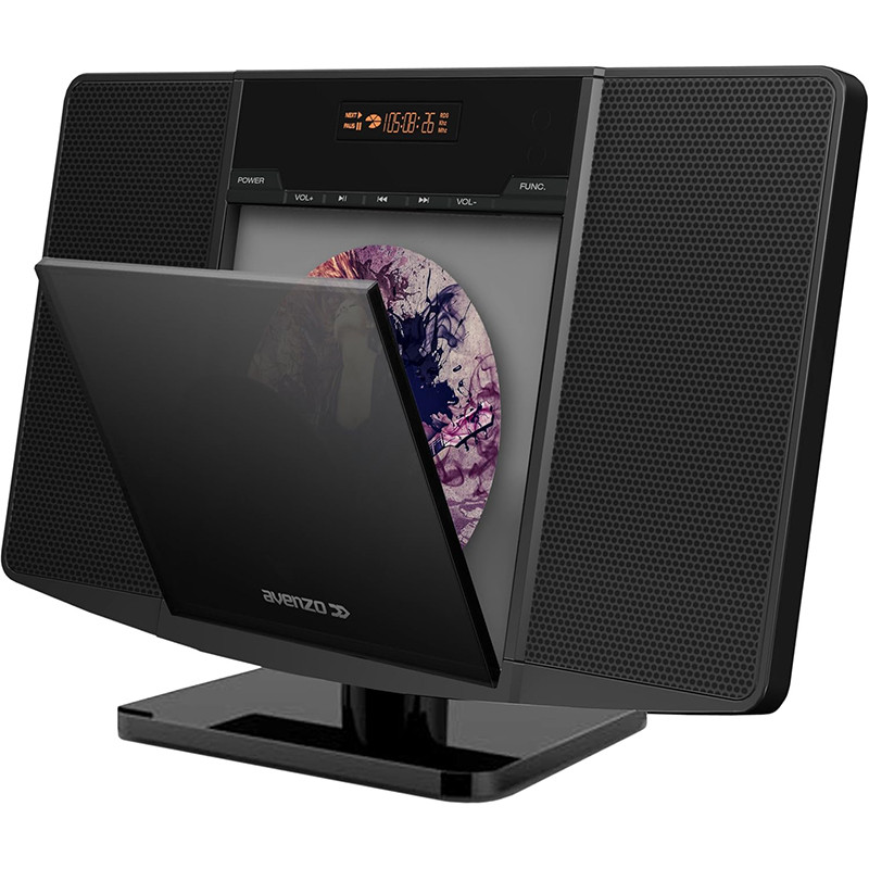 Micro chaîne HiFi CD/USB/SD/FM Noir - AVENZO - AV6020NG