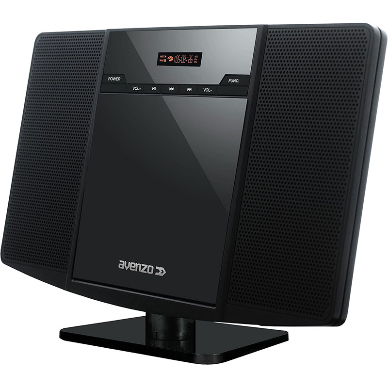Micro chaîne HiFi CD/USB/SD/FM Noir - AVENZO - AV6020NG