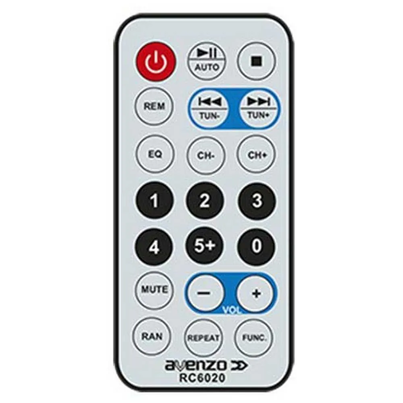 Micro chaîne HiFi CD/USB/SD/FM Noir - AVENZO - AV6020NG