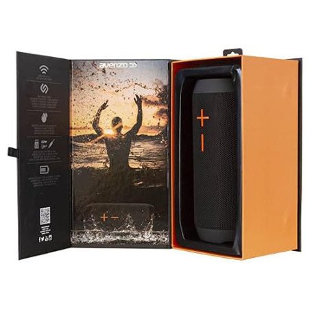 Enceinte Bluetooth étanche 16W Noir - AVENZO - AVSP3005B