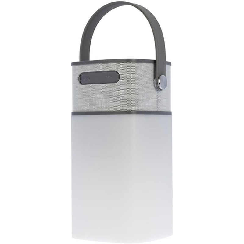 Enceinte Bluetooth avec lumière LED Blanc - AVENZO - AV693BC
