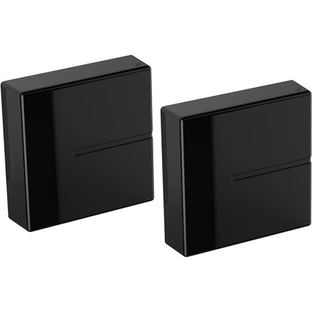 Meuble TV mural Ghost Cube Cover 2 cubes Noir - MELICONI - BA480524