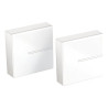 Meuble TV mural Ghost Cube Blanc - MELICONI - BA480525