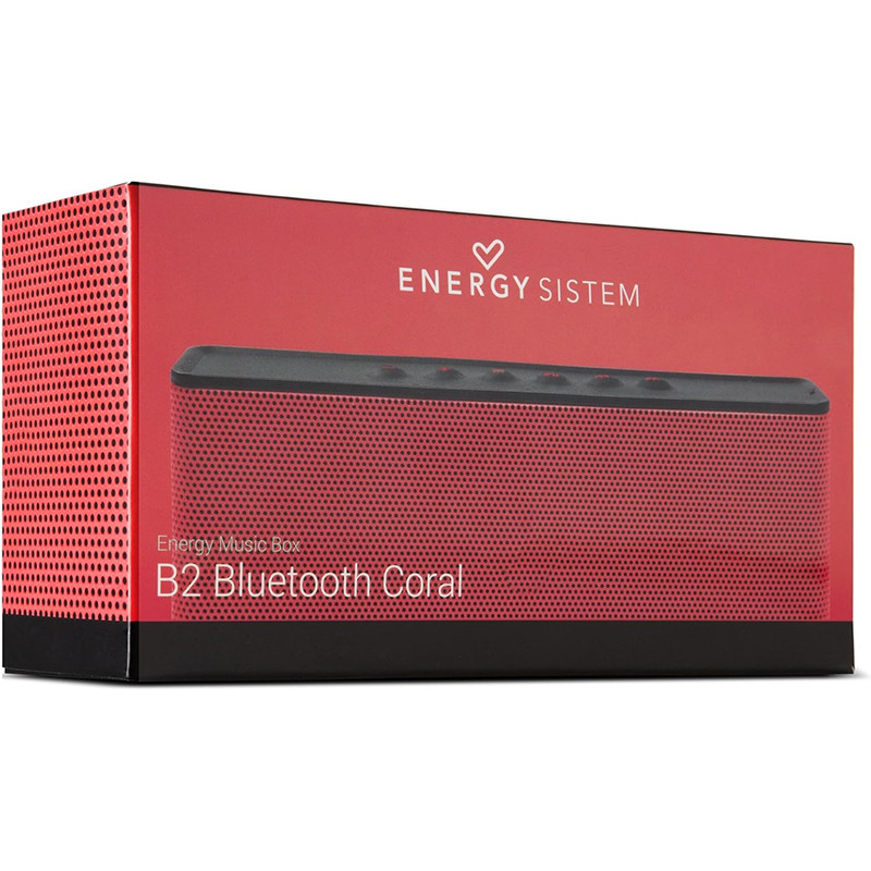 Haut-parleur portable Box B2 avec Bluetooth Rouge - ENERGY SISTEM - ITEKH426706