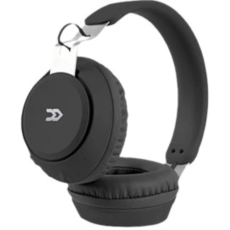 Casque audio sans fil Bluetooth Assistant vocal MicroSD Noir - AVENZO - AVHP2001B