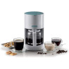 Cafetière filtre Breakfast 12 tasses 900W Blanc/Bleu - ARIETE - ARI1394WH