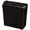 Destructeur de documents P-25S à coupe droite 5 feuilles Noir - FELLOWES - 4701001