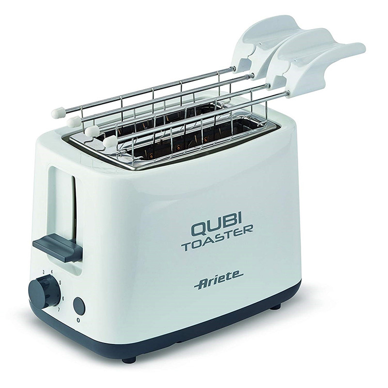 Grille-pain 2 fentes 760W Blanc/Bleu - ARIETE - ARI157WH