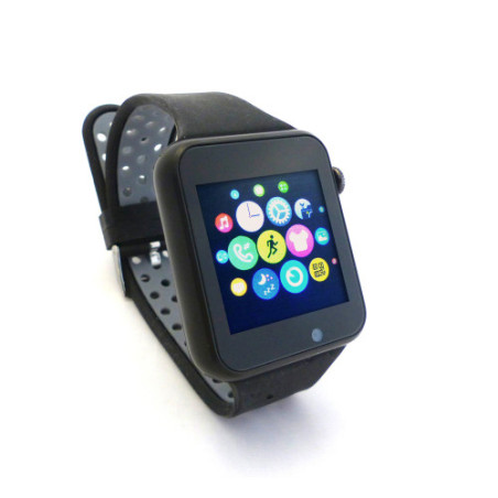 Montre connectée écran tactile Android & IOS 1.54" Noir - INOVALLEY - INMC20