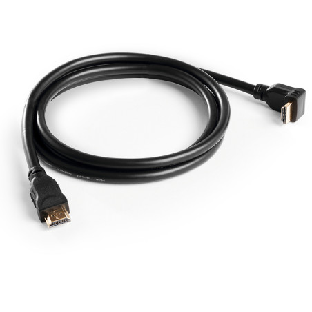 Pack VESA Support mural fixe slim pour TV 88" + câble HDMI Noir - MELICONI - MEL920022