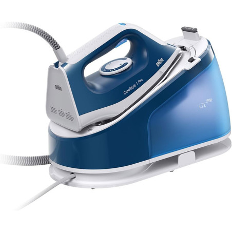 Centrale vapeur CareStyle 1 2200W Blanc/Bleu - BRAUN - IS1512BL
