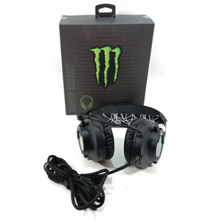 Casque gaming filaire Energy in Ear noir - MONSTER - MOC-128460