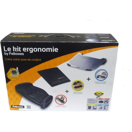 Kit Ergonomie Office - FELLOWES - 9284601