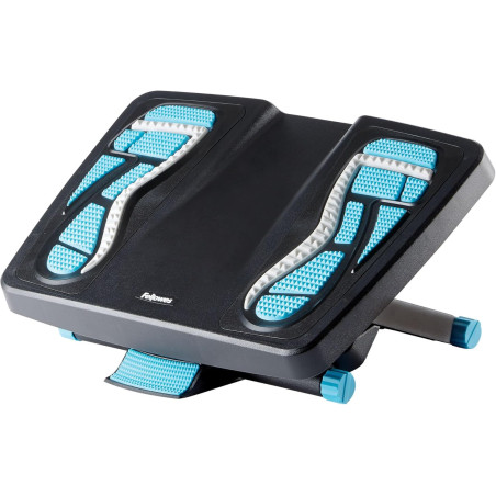 Repose-pieds énergisant ajustable Noir/Bleu - FELLOWES - 8068001