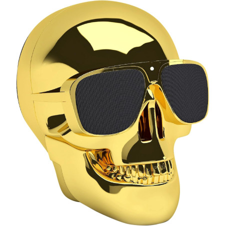 Enceinte bluetooth AeroSkull Nano 6W RMS Doré - JARRE - ML80112