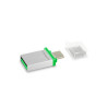 Clé USB OTG Micro Fusion 32Go Blanc/Vert - INTEGRAL - CLEMETFU32GoVERT