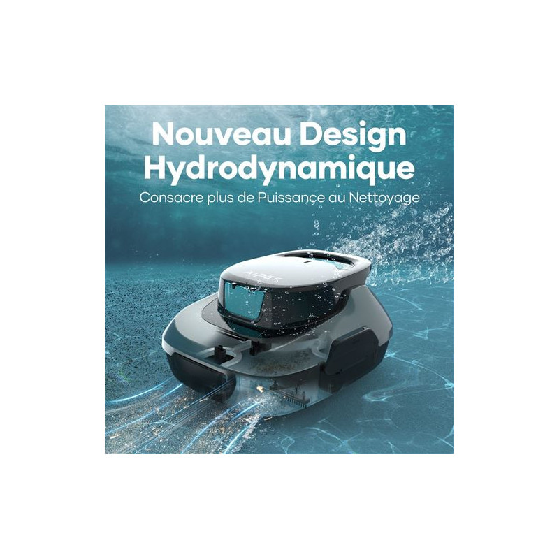 Robot nettoyeur piscine sans fil 12,6 W -AIPER - SCUBA SE