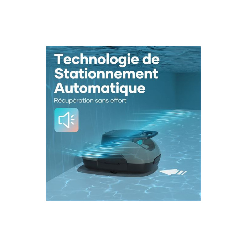Robot nettoyeur piscine sans fil 12,6 W -AIPER - SCUBA SE