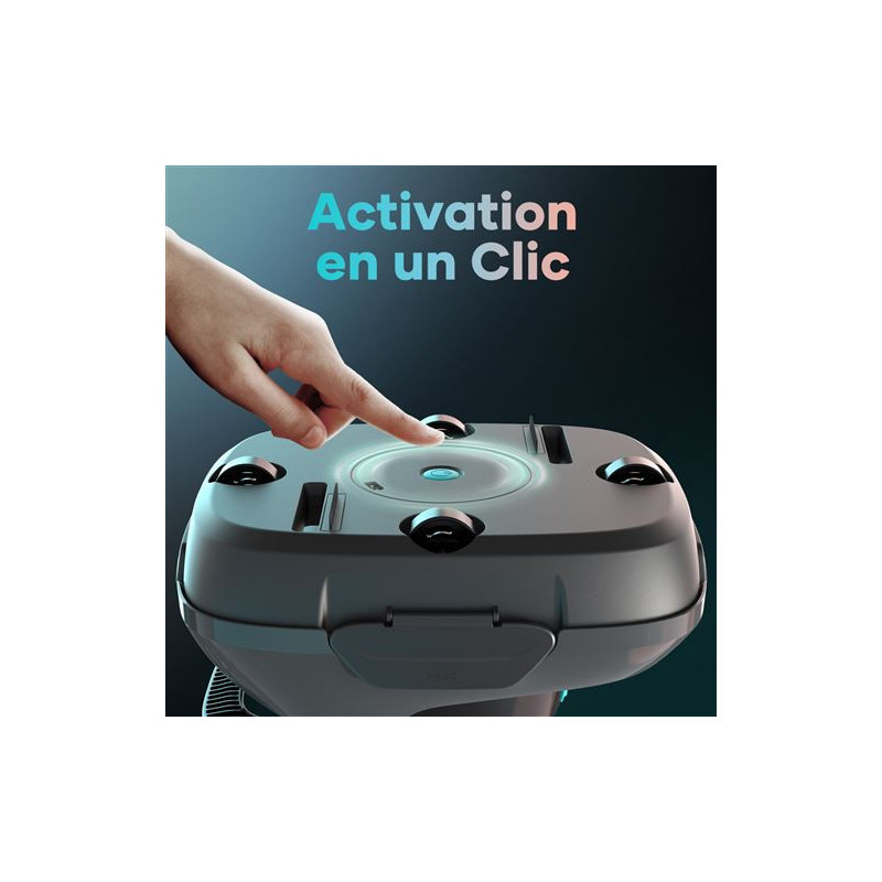 Robot nettoyeur piscine sans fil 12,6 W -AIPER - SCUBA SE