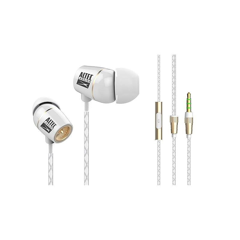 Écouteurs filaires intra-auriculaires French Touch 3,5mm Blanc - ALTEC LANSING - AL-EARC60-001