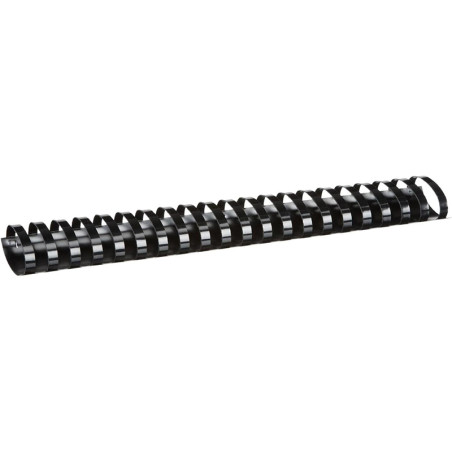 Pack de 50 anneaux de reliure en plastique 51mm Noir - FELLOWES - 5350502