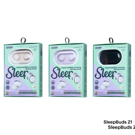 Écouteurs intra-auriculaires SleepBuds Z1 Bluetooth 5.4 Noir - REMAX - REMZ1BK