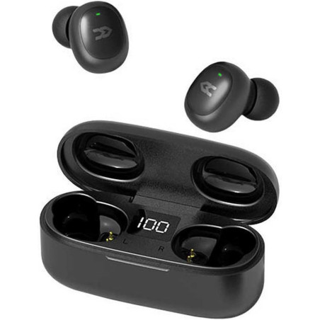 Écouteurs True Wireless avec Powerbank Noir - AVENZO - AVTW5006B