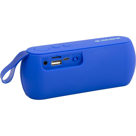 Enceinte Bluetooth sans fil 3W FM/USB/MP3 Bleu - AVENZO - AVSP3101L