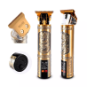 Kit de tondeuse sans fil en métal avec trousse de voyage - BECKER SHAVES & TRIMS - TWINBARBER