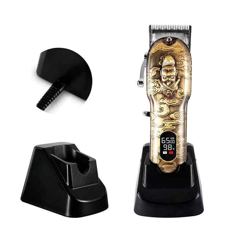 Kit de tondeuse sans fil en métal avec trousse de voyage - BECKER SHAVES & TRIMS - TWINBARBER