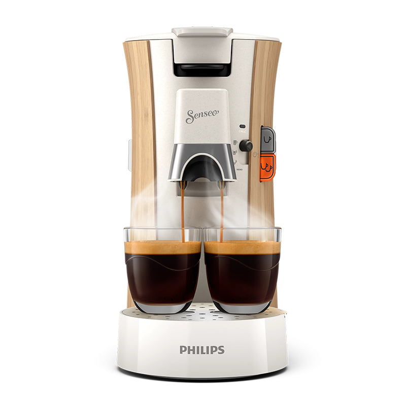 Cafetière à dosettes Senseo Select 1450W Blanc - PHILIPS - CSA240/06