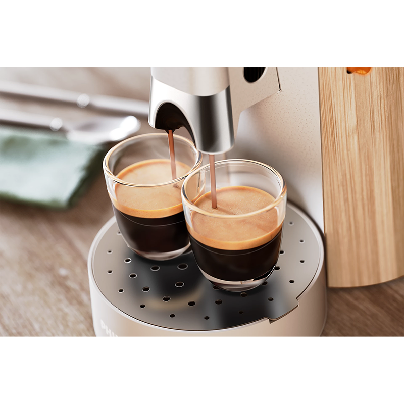 Cafetière à dosettes Senseo Select 1450W Blanc - PHILIPS - CSA240/06