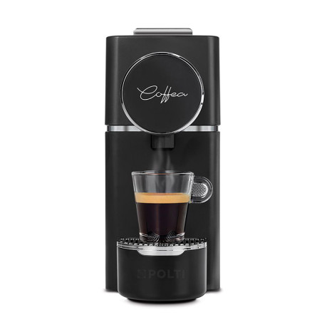 Machine à café à dosettes Coffea S18B 0,85L Noir/Argent - POLTI - PCEU0124