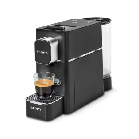 Machine à café à dosettes Coffea S18B 0,85L Noir/Argent - POLTI - PCEU0124