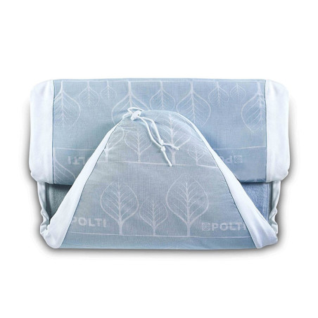 Housse de table à repasser XL 126x50,5 cm Blanc/Bleu Azur - POLTI - PAEU0339