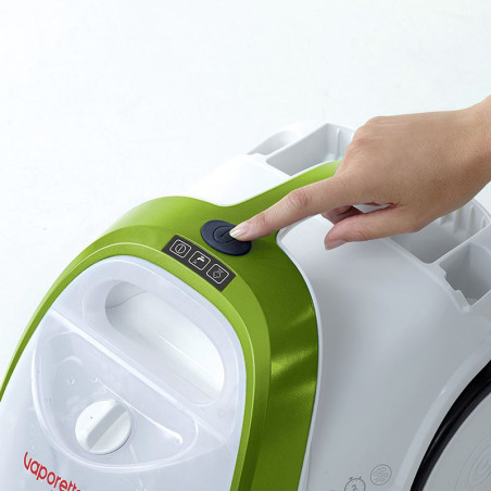 Nettoyeur à vapeur traîneau Vaporetto Smart 110 Eco 1500W Blanc/Vert - POLTI - PTEU0317