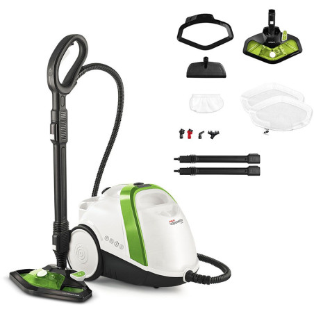 Nettoyeur à vapeur traîneau Vaporetto Smart 110 Eco 1500W Blanc/Vert - POLTI - PTEU0317